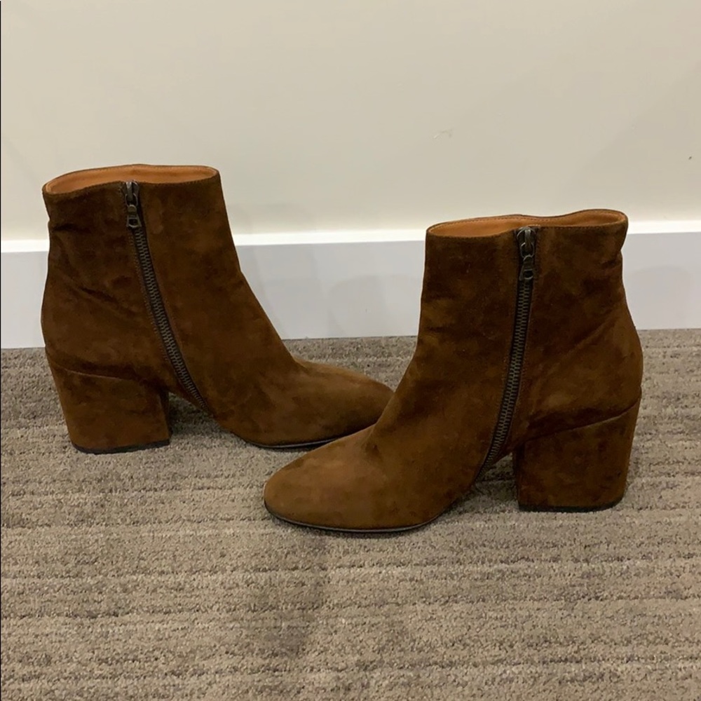 Dries Van Noten Suede Brown boot size 37